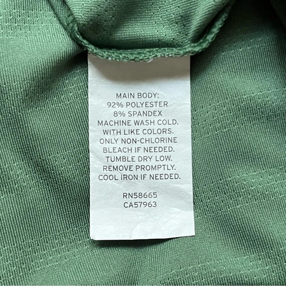 Zella Performance Athletic Tee Shirt Green Men’s XS Sports-Casual-Tennis-Gym-NEW - Picture 6 of 7